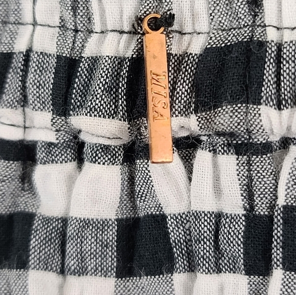 Misa S SMALL Mirela Gingham are Buffalo Checked Plaid Dress - Picture 7 of 9